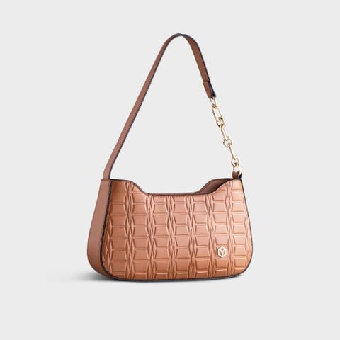 Túi Yuumy ( Thời trang nữ size 25 - Túi đeo chéo da Seasand YN171B ) Màu bò