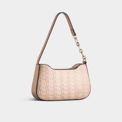 Túi Yuumy ( Thời trang nữ size 25 - Túi đeo chéo da Seasand YN171K ) Màu kem