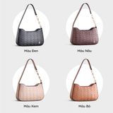  Túi Yuumy ( Thời trang nữ size 25 - Túi đeo chéo da Seasand YN171B ) Màu bò 