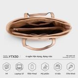  Túi xách nữ Yuumy ( Thời trang công sở Verein YTX30D ) Màu đen 