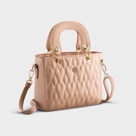 Túi xách tay nữ lady Yuumy Seasand YTX24K Màu kem