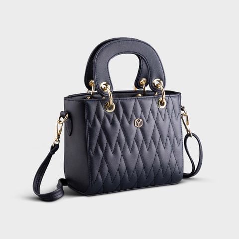  Túi Yuumy ( Thời trang nữ đi tiệc- Túi xách da Seasand YTX24X ) Màu xanh đen 