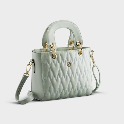  Túi Yuumy ( Thời trang nữ đi tiệc- Túi xách da Seasand YTX24XN ) Màu xanh ngọc 