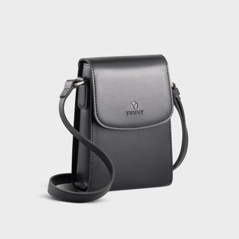 Túi Yuumy (Thời trang nữ dáng đứng - Túi đeo chéo YN293D) màu đen