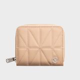  Ví Yuumy ( Thời trang nữ thiết kế chần chỉ - Ví da Seasand YV111K ) - Kem 