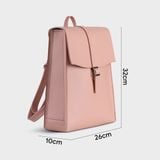  Balo Yuumy ( Thời trang nữ cỡ lớn - Balo da Seasand YBA73HP ) - Hồng phấn 