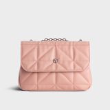  Túi Yuumy ( Thời trang nữ size 23 - Túi đeo chéo da Seasand YN212HP ) - Hồng phấn 