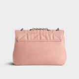  Túi Yuumy ( Thời trang nữ size 23 - Túi đeo chéo da Seasand YN212HP ) - Hồng phấn 