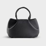  Túi Yuumy ( Thời trang nữ kiểu đám mây size 22  - Túi đeo chéo da Seasand YN257D ) - Đen 