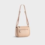  Túi Yuumy ( Thời trang nữ size 23 - Túi đeo chéo da Seasand YN230K ) - Kem 