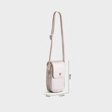  Túi đeo chéo da nữ thời trang sành điệu Yuumy Seasand YN180T màu trắng 