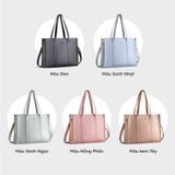  Túi Yuumy ( Thời trang nữ công sở thời trang đi làm - Túi xách da Bergen YTX41D ) - Đen 