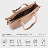  Túi Yuumy ( Thời trang nữ cỡ trung - Túi xách da Bergen YTX41XA ) Màu xanh nhạt 