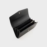  Ví Yuumy (Thời trang nữ cầm tay - Ví da Seasand YV32D) màu đen 