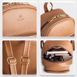  Balo Yuumy ( Thời trang nữ cỡ trung - Balo da Liberal YBA55BD ) Bò đậm 