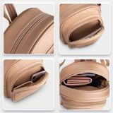  Balo Yuumy ( Thời trang nữ cỡ trung - Balo da Seasand YBA51KT ) Kem tây 