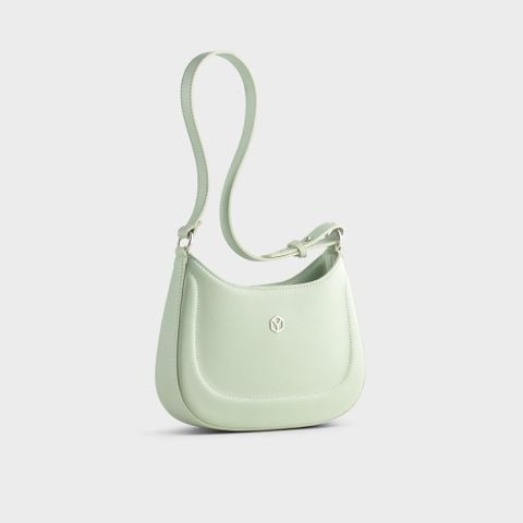 Túi Yuumy ( Thời trang nữ kiểu dáng thuyền size 21 - Túi đeo chéo da Seasand YN256XN ) - Xanh ngọc