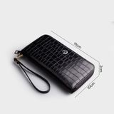  Ví Yuumy ( Thời trang nữ cầm tay - Ví da Verein YV82D ) Màu đen 