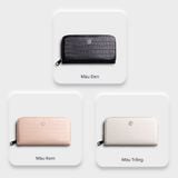  Ví Yuumy ( Thời trang nữ cầm tay - Ví da Verein YV82D ) Màu đen 