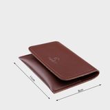  Ví Yuumy ( Thời trang nữ dáng cầm tay - Ví da YV12N ) màu nâu 