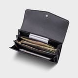  Ví Yuumy (Thời trang nữ cầm tay - Ví da Seasand YV32D) màu đen 