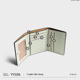  Ví Yuumy ( Thời trang nữ cầm tay - Ví da Seasand YV106XN ) - Xanh ngọc 