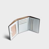  Ví Yuumy ( Thời trang nữ cầm tay gấp 3 tiện dụng - Ví da Seasand YV106XA ) - Xanh nhạt 