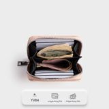  Ví Yuumy (  Thời trang nữ nhỏ gọn - Ví da Verein YV84K ) Màu kem 
