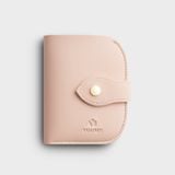  Ví Yuumy ( Thời trang nữ cầm tay mini - Ví da Seasand YV114HA ) - Hồng dâu 