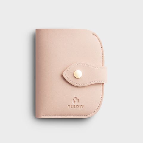 Ví da nữ cầm tay mini Yuumy Seasand YV114HA màu hồng dâu