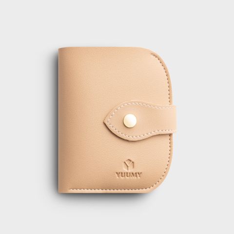 Ví da nữ cầm tay mini Yuumy Seasand YV114K màu kem
