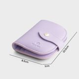  Ví Yuumy ( Thời trang nữ cầm tay mini - Ví da Seasand YV114TM ) - Tím 