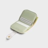  Ví Yuumy ( Thời trang nữ cầm tay mini - Ví da Seasand YV114XN ) - Xanh ngọc 