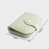  Ví Yuumy ( Thời trang nữ cầm tay mini - Ví da Seasand YV114XN ) - Xanh ngọc 