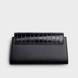  Ví Yuumy (  Thời trang nữ dáng dài - Ví da Seasand YV86D ) Màu đen 