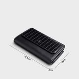  Ví Yuumy (  Thời trang nữ dáng dài - Ví da Seasand YV86D ) Màu đen 