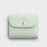  Ví Yuumy (  Thời trang nữ nhỏ gọn - Ví da Seasand YV58XN ) màu xanh ngọc 