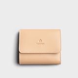  Ví Yuumy (  Thời trang nữ nhỏ gọn - Ví da Seasand YV85K)màu kem 