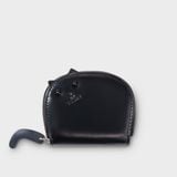  Ví Yuumy ( Thời trang nữ mặt mèo cute mini - Ví da Smooth YV113D ) - Đen 