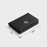  Ví Yuumy ( Thời trang nữ cầm tay mini đựng thẻ - Ví da Seasand YV115D ) - Đen 