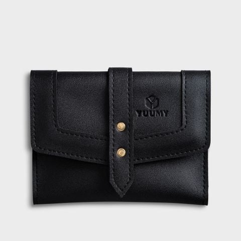  Ví Yuumy (  Thời trang nữ nhỏ gọn - Ví da YV29D ) màu đen 