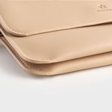  Ví Yuumy ( Thời trang nữ dáng ngang kèm dây đeo chéo - Ví da Seasand YV112XA ) - Xanh nhạt 