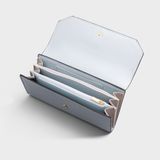  Ví Yuumy (  Thời trang nữ cầm tay dáng dài - Ví da YV76XA ) Màu xanh nhạt 