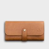  Ví Yuumy (  Thời trang nữ dáng dài - Ví da Seasand YV31BN ) màu bò nhạt 