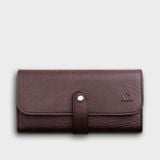  Ví Yuumy (  Thời trang nữ dáng dài - Ví da Seasand YV31N ) màu nâu 