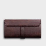  Ví Yuumy (  Thời trang nữ dáng dài - Ví da Seasand YV31N ) màu nâu 