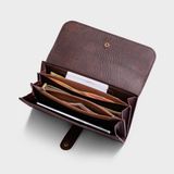  Ví Yuumy (  Thời trang nữ dáng dài - Ví da Seasand YV31N ) màu nâu 