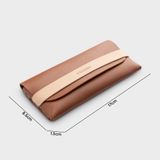  Ví Yuumy (Thời trang nữ tiện lợi đựng mắt kính - Ví da Ripple YV121B) màu bò 