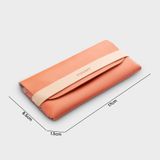  Ví Yuumy (Thời trang nữ tiện lợi đựng mắt kính - Ví da Ripple YV121C) màu cam 