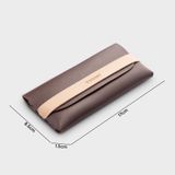  Ví Yuumy (Thời trang nữ tiện lợi đựng mắt kính - Ví da Ripple YV121N) màu nâu 